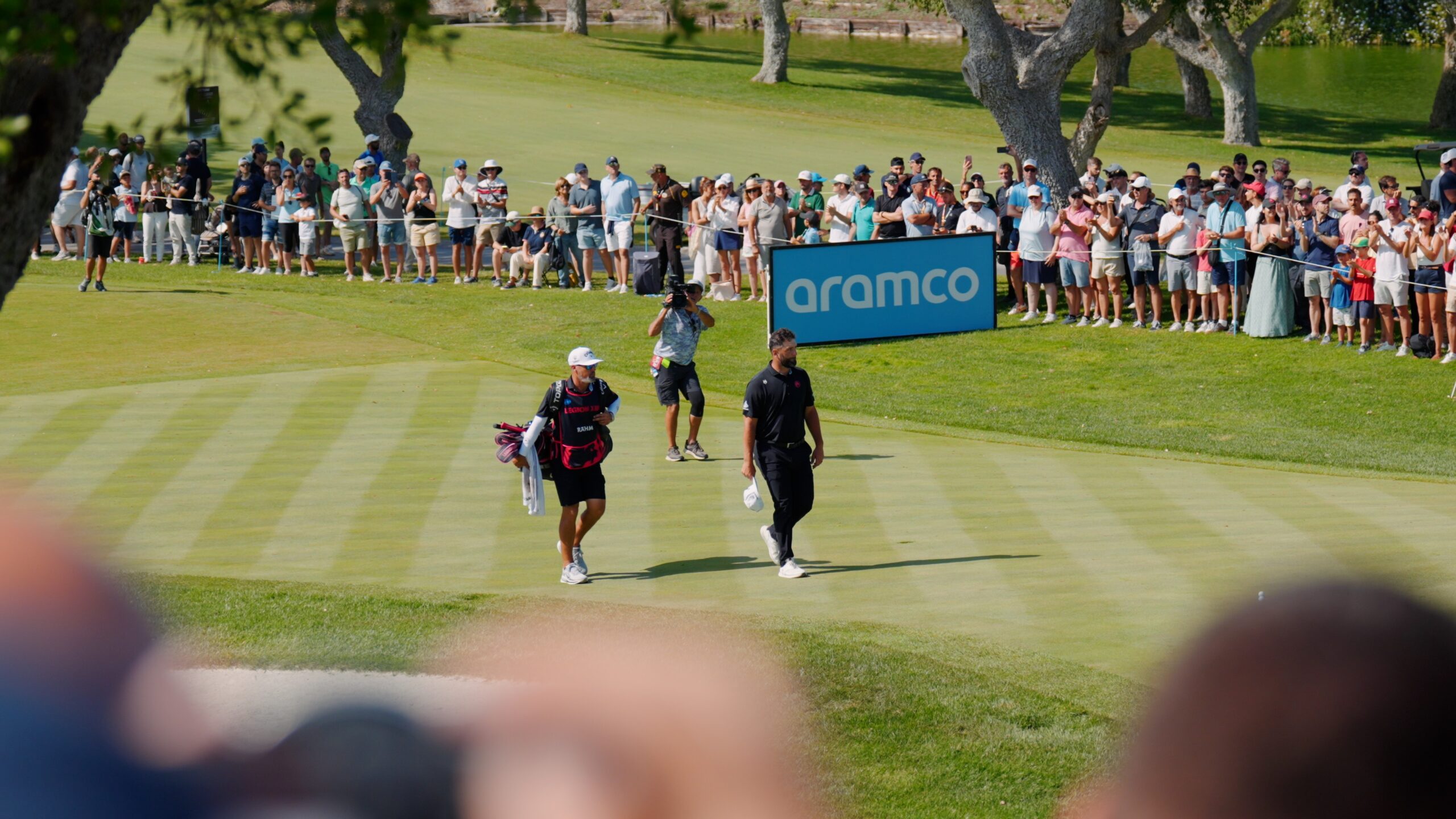 LIV Golf Andalucía event production and behind the scenes filming