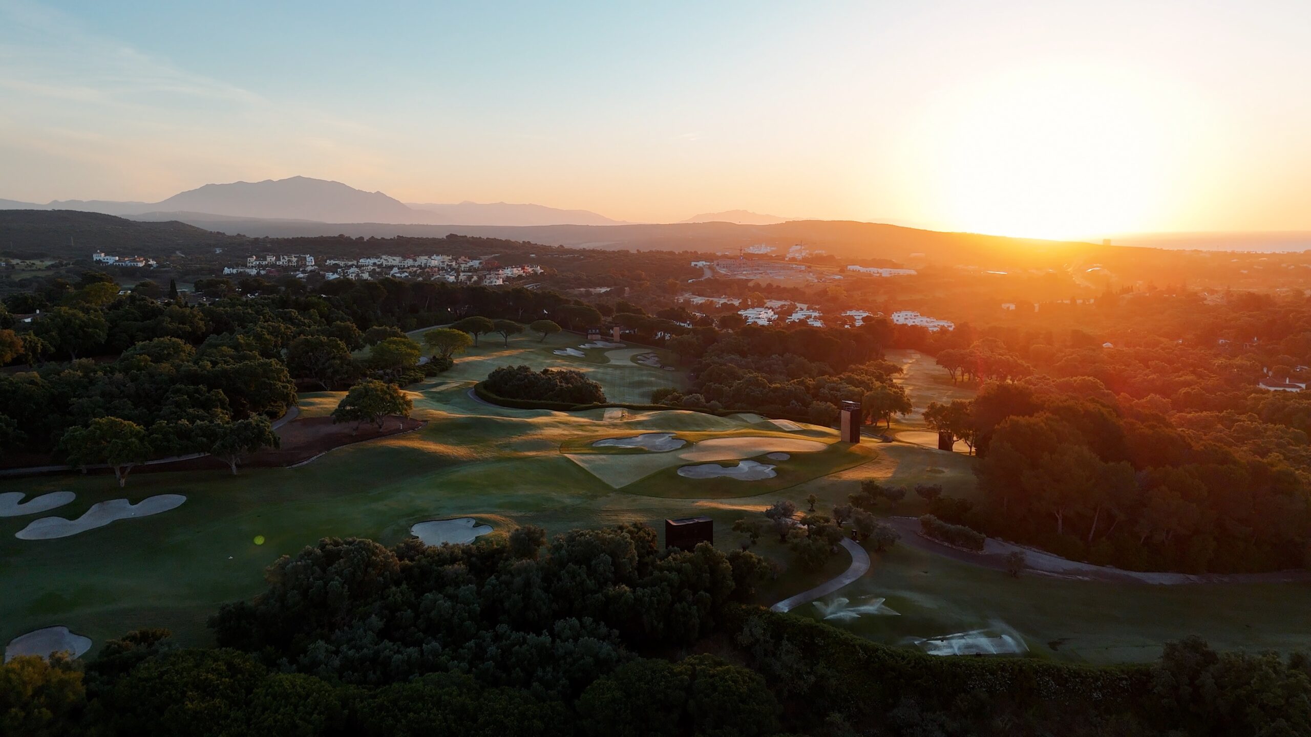 LIV Golf Andalucía venue setup and international golf event coverage