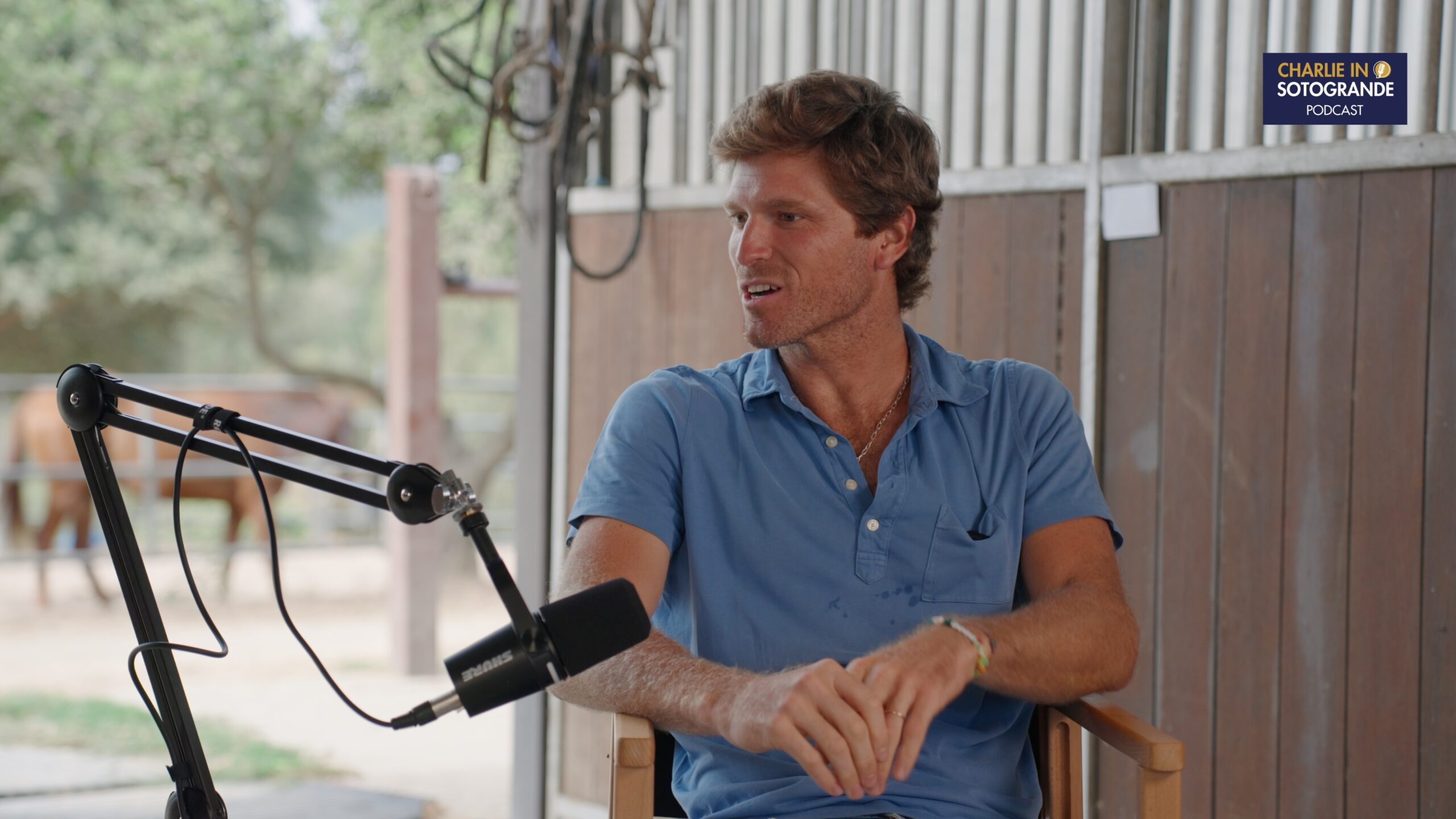 Charlie in Sotogrande podcast promotional content