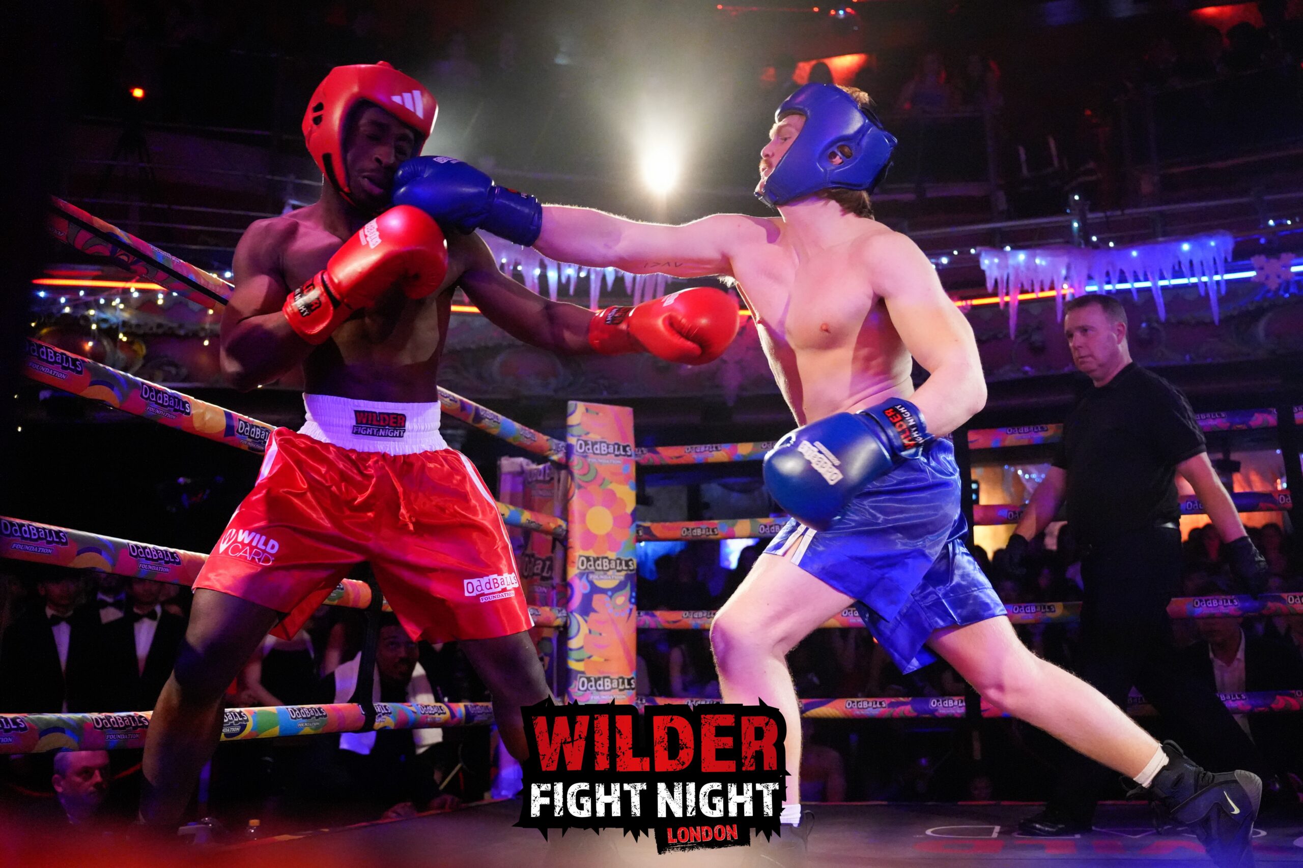Wilder Events Student Fight Night atmosphere